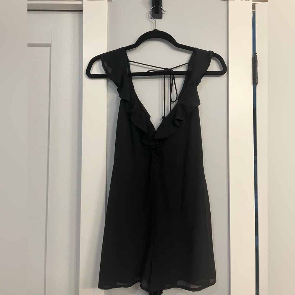 Nic+Jo Black Romper